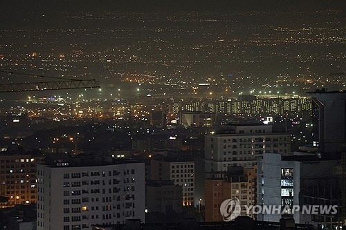 이란의 수도 테헤란[로이터 연합뉴스 자료 사진]