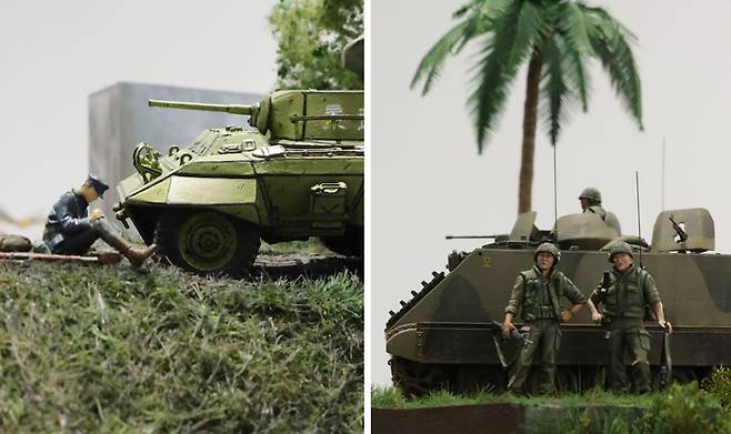 회상 - 장성원 作, ROK Army M113 Tiger Div. in Vietnam War - 김병한 作