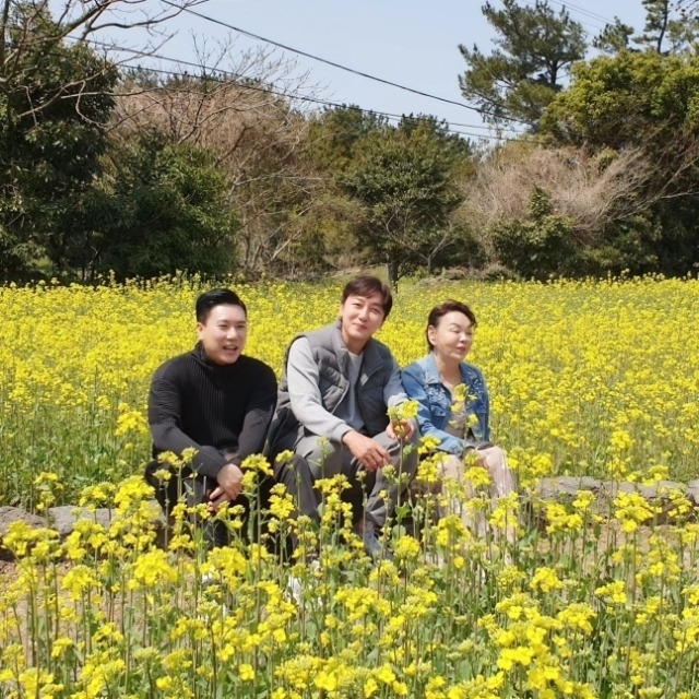 이상민, 탁재훈, 고 김수미. 사진ㅣ탁재훈 SNS