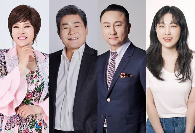 예능 ‘미스터트롯3’ 마스터 김연자, 진성, 주영훈, 이은지 (제공: TV CHOSUN)