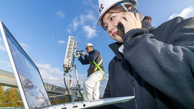 5G 통화 서비스 'VoNR' 제공하는 KT [KT 제공]