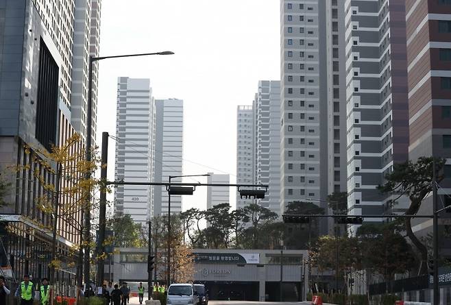 서울 강동구 올림픽파크포레온 전경. 사진=연합뉴스