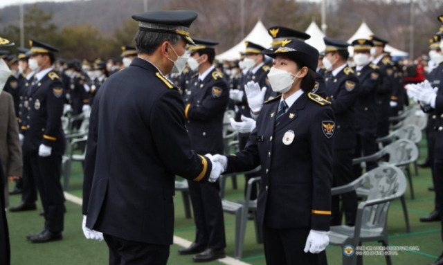 ▲2023년 신임경찰 311기 중앙경찰학교 졸업식 ⓒ중앙경찰학교