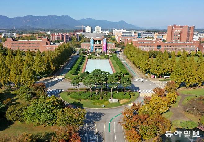 광주 북구 오룡동에 자리한 지스트. 지스트 교수 30명이 세계 상위 2% 연구자에 선정돼 뛰어난 연구역량을 보여줬다.  지스트 제공