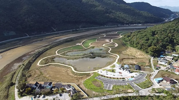 복원된 인천강 기수구역  [사진=고창군]