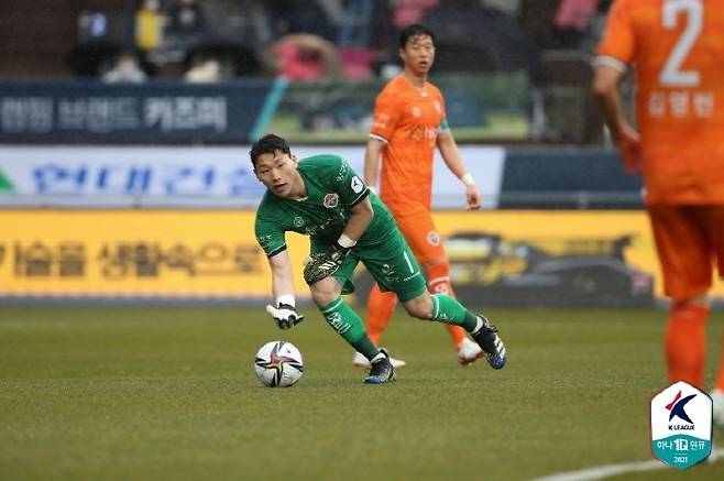 이광연. 사진=한국프로축구연맹