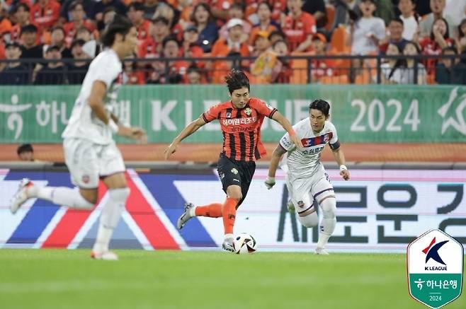 유인수. 사진=한국프로축구연맹