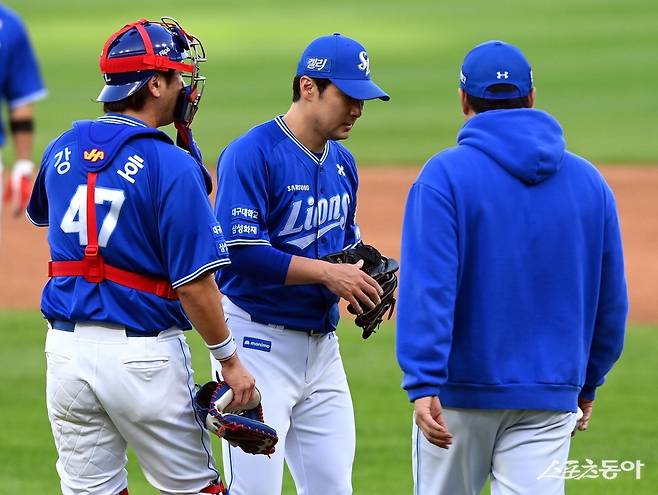 삼성은 KIA와 KS에서 ‘지키는 야구’에 실패했다. 2024시즌 불펜 재건에 많은 공을 들였지만, 가장 중요한 무대에선 이 카드가 제대로 작동하지 않았다. 스포츠동아DB