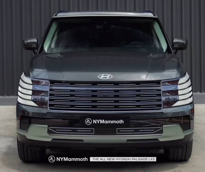 사진 : 현대차 팰리세이드 풀체인지 예상도 (출처=NYMammoth)