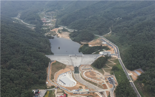 원주천댐 전경. 환경주 제공