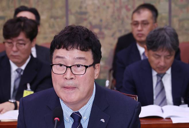 Kim Taek-gyu, President of the Korea Badminton Association, attended the National Assembly