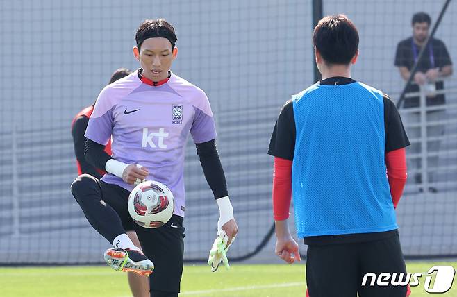 축구대표팀 골키퍼 김승규. /뉴스1 ⓒ News1 김성진 기자