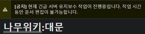 (나무위키 갈무리)