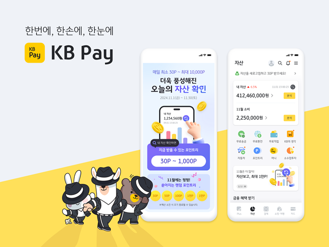 KB Pay 자산관리 서비스 홍보 이미지. ⓒKB국민카드