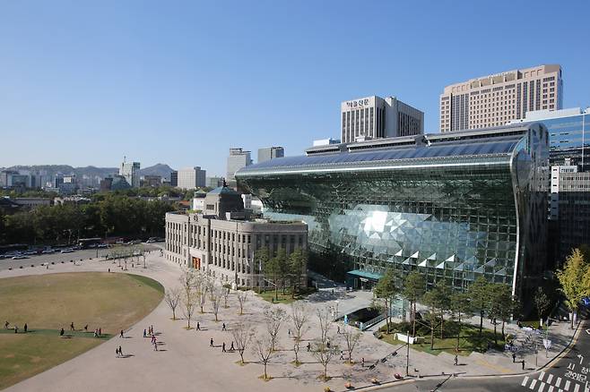 서울시는 1일 서울시인재개발원에서 ‘2024 서울정책공유 글로벌포럼’을 열었다.[서울시 제공]