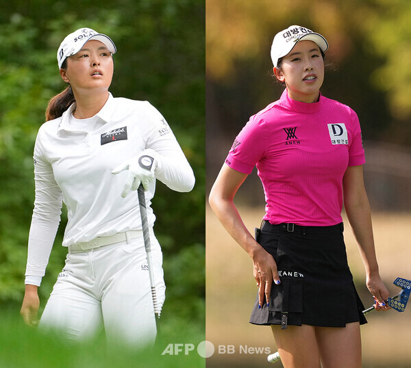 2024년 미국여자프로골프(LPGA) 투어 가을 아시안 스윙 토토재팬 클래식에 출전한 고진영, 노예림 프로. 사진제공=ⓒAFPBBNews = News1