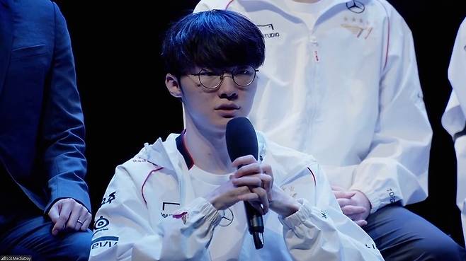 T1 페이커.    연합뉴스