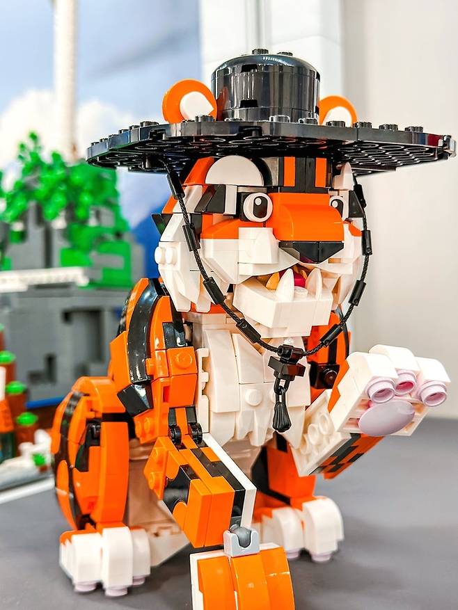 레고코리아 캠페인 참여 작품 / 사진=권효정 기자