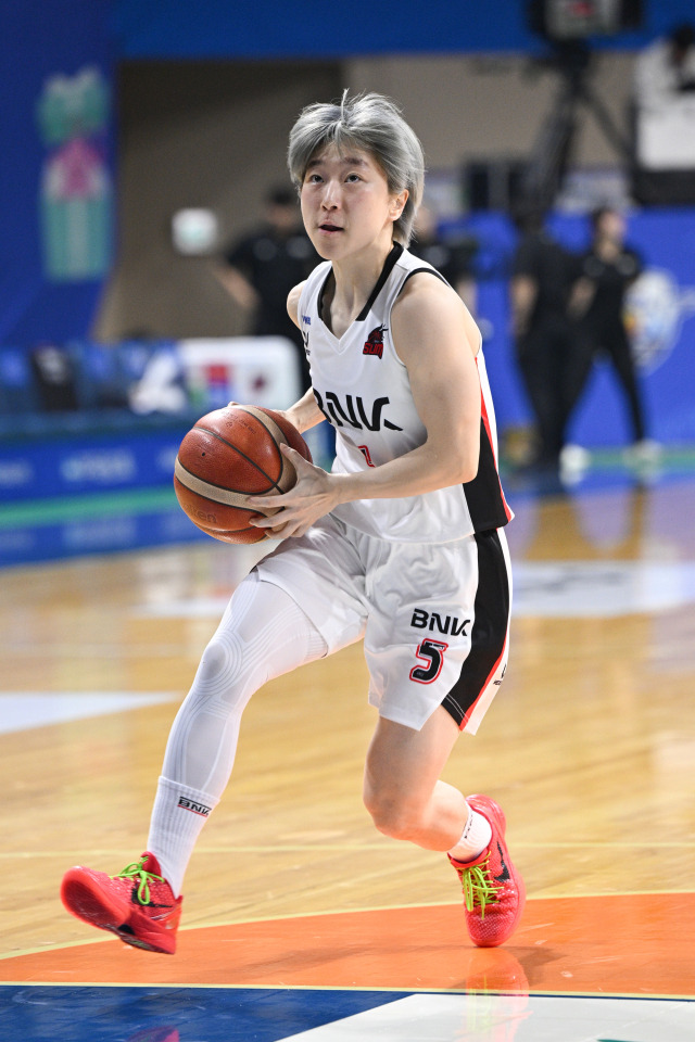 부산 BNK 썸 안혜지./WKBL