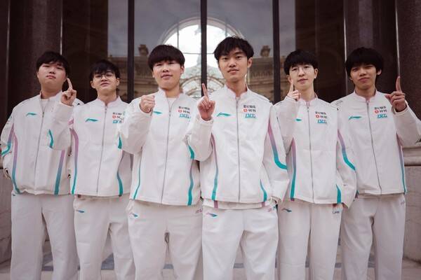 BLG 선수단. ⓒ라이엇 게임즈