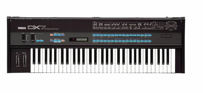 야마하 신시사이저 DX7 모델.(사진출처=야마하)