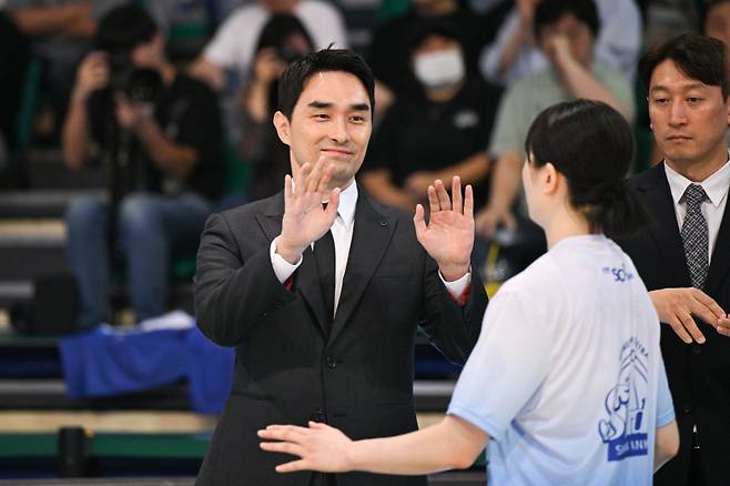 구나단 인천 신한은행 감독. 사진=WKBL