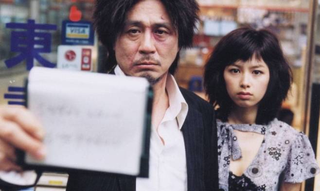 영화 ‘올드보이’ 속 한 장면.