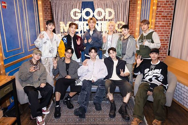 그룹 세븐틴. 플레디스엔터테인먼트 제공