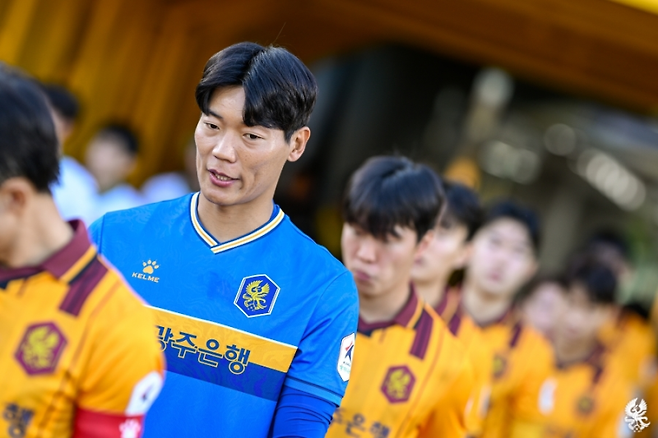 ▲ 광주FC 골키퍼 김경민 [광주FC]