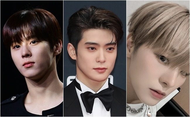 김우석, NCT 재현, 배너 혜성(왼쪽부터). 사진ㅣ스타투데이 DB, 혜성 SNS