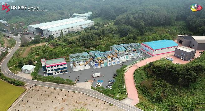 경남 함안 소재 DS이앤이 재활용 플라스틱 공장. /DS이앤이 제공