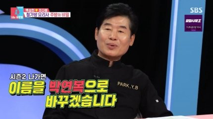 흑백요리사\' 섭외 거절…이연복 "시즌2 출연하면 박연복으로 이름 바꿀 것"(\'동상이몽2\')