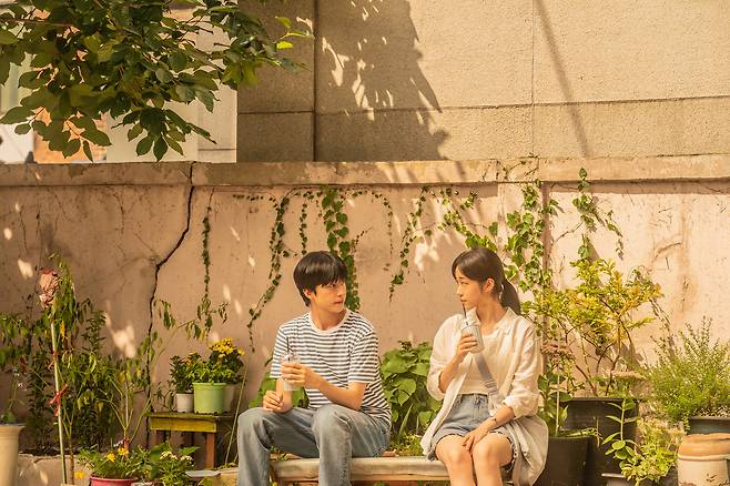 Still from upcoming romance film ″Hear Me: Our Summer″ [PLUS M ENTERTAINMENT]