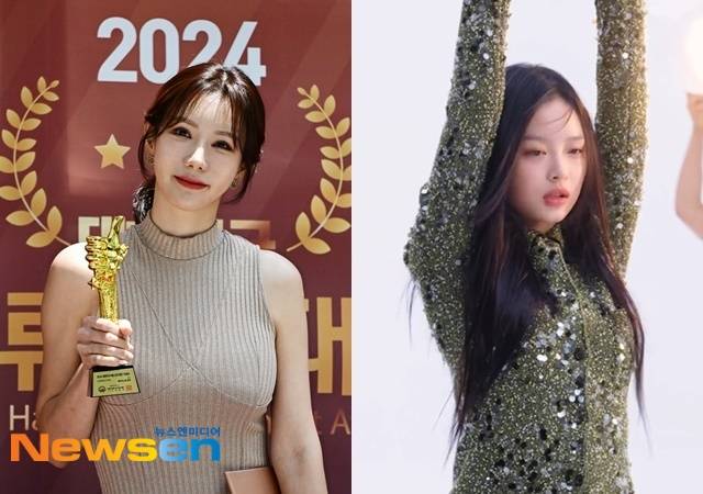 정아(뉴스엔 DB), 하니(HommeGirls 공식 소셜미디어)