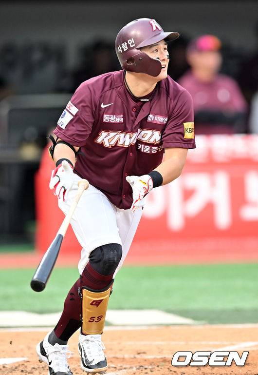 [OSEN=민경훈 기자] 키움 최주환. 2024.05.25 / rumi@osen.co.kr