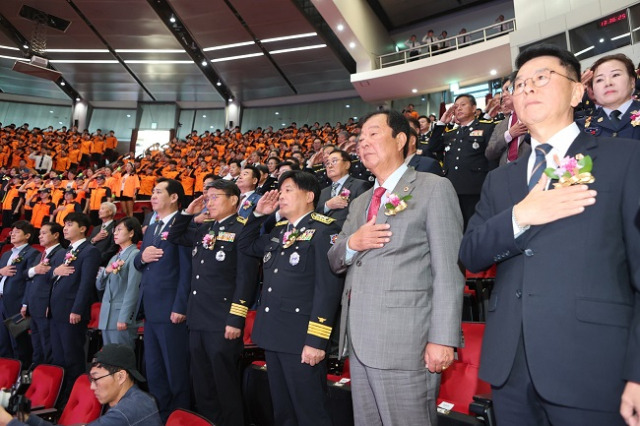 ▲'제62주년 소방의 날 기념식 및 제2회 경기소방 예술제' ⓒ경기도소방재난본부