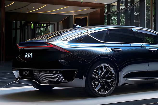 기아 신형 K9 상상도 후면