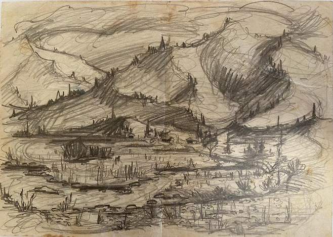 1730932945.jpg 스압) 미군 병사가 그려낸 6.25 한국전쟁의 풍경