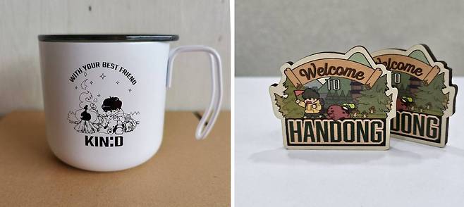 텀블벅에 올라온 '바라빈 탐험단' 굿즈 샘플 이미지