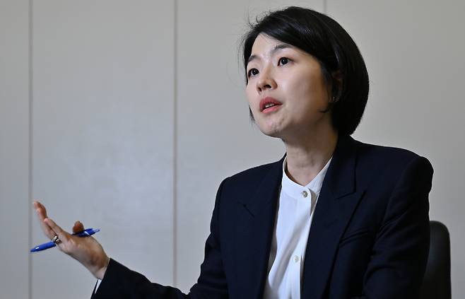 한지아 국민의힘 수석대변인. [사진=임세준 기자/jun@]