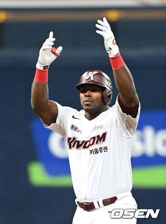 키움 히어로즈 시절 야시엘 푸이그. /OSEN DB