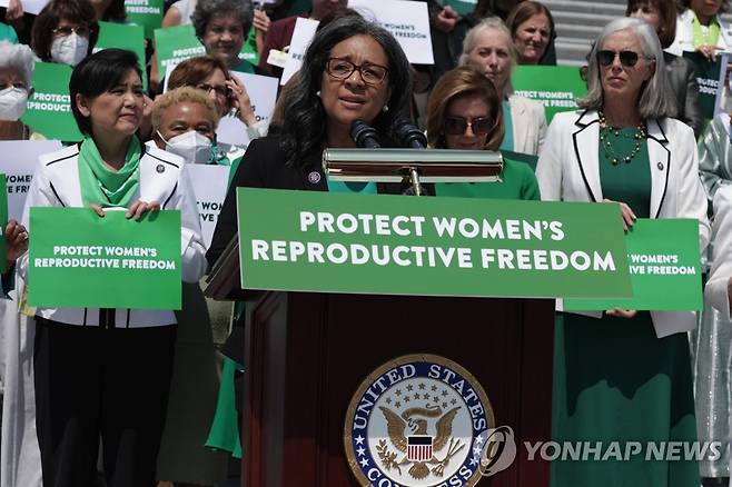 메릴린 스트리클런드 연방하원 의원. T [게티이미지스/AFP 연합뉴스 자료사진. 재판매 및 DB 금지]