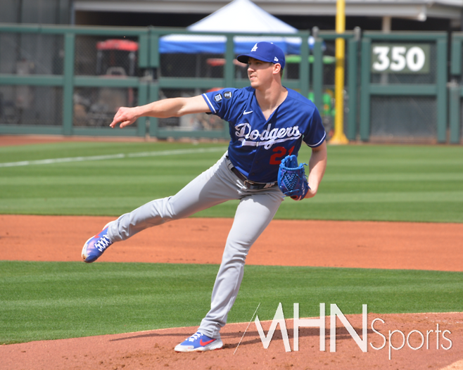 (다저스 시절의 선발투수 워커 뷸러)