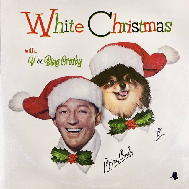 방탄소년단 뷔와 빙 크로스비(왼쪽)의 듀엣곡 'White Christmas (with V of BTS)'가 12월 6일 오후 2시 전 세계 동시 공개된다. /빅히트 뮤직