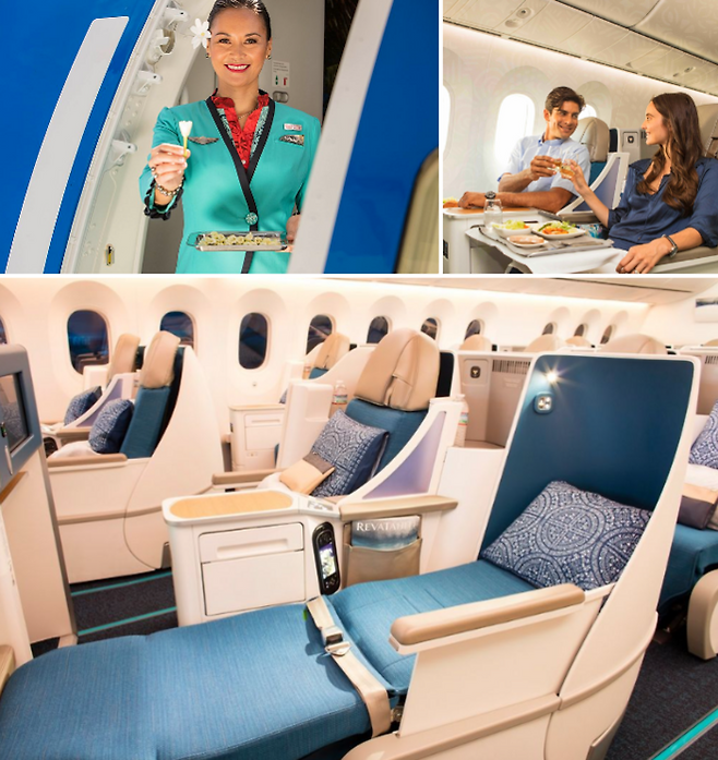 에어 타히티 누이 항공기 좌석 / 사진=에어 타히티 누이 인스타그램 캡쳐