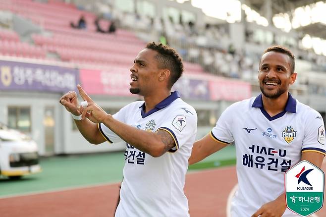 충남아산 주닝요 [한국프로축구연맹 제공. 재판매 및 DB 금지]