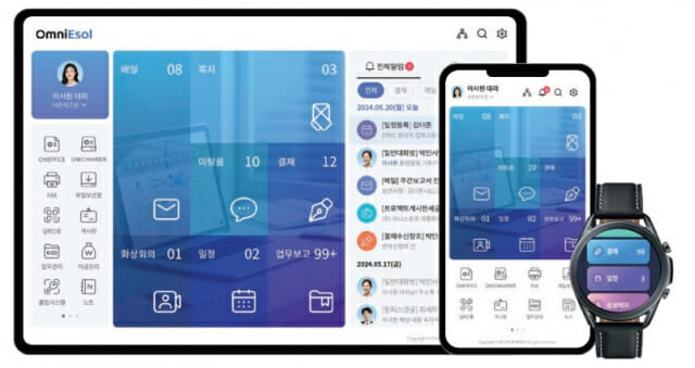 옴니이솔(이미지=더존비즈온)