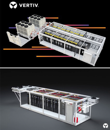 Vertiv AI 엣지 데이터센터 이미지