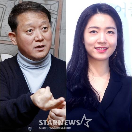 김광수(왼쪽)와 류화영 /사진=스타뉴스