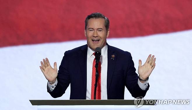 마이클 왈츠 하원의원 [로이터=연합뉴스 자료사진. 재판매 및 DB 금지]